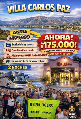 Villa Carlos Paz te espera!!!