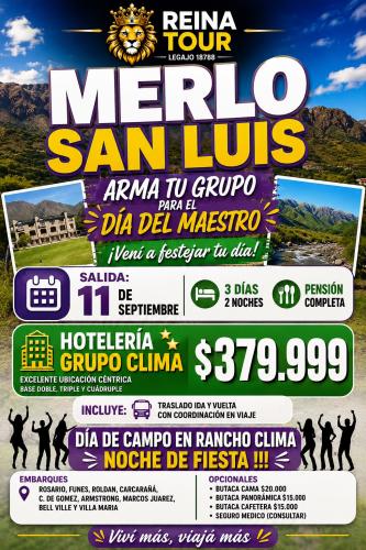 Maestrazo en MERLO, SAN LUIS 