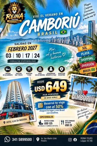 FEBRERO EN BALNEARIO CAMBORIÚ 