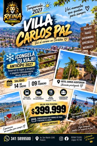 ¡VILLA CARLOS PAZ – TEMPORADA 2027!