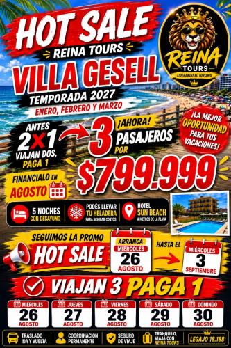 PREVENTA VERANO 2027